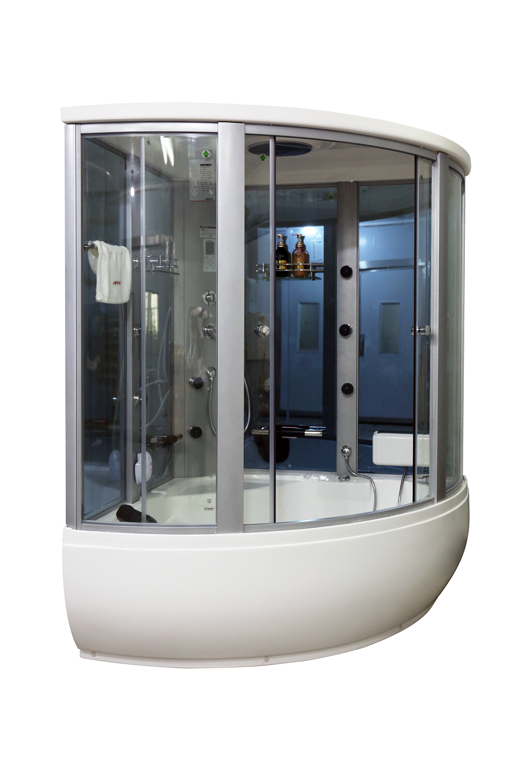 阿波羅丨GUCI-856智能溫控蒸汽整體淋浴房